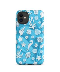 Alternative view of Aquamarine iPhone Case