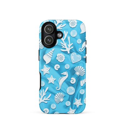 Aquamarine iPhone Case