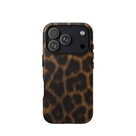 Dark Leopard Luxe Tough Case for iPhone