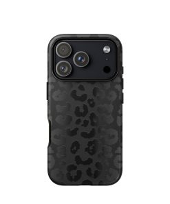 Black Leopard iPhone Case