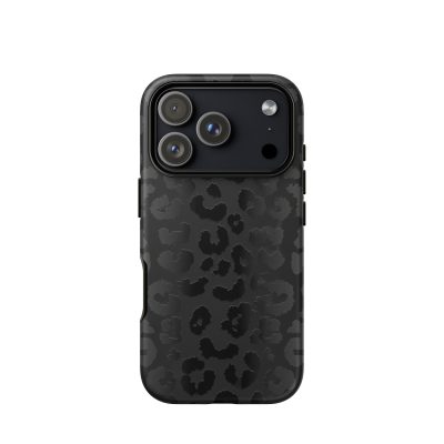 Black Leopard iPhone Case