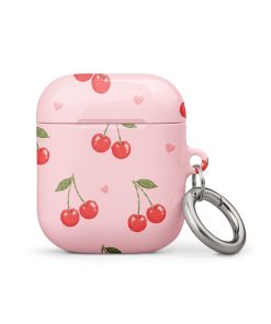 Alternative view of Sweet Cherry Pop Silicone AirPods Case