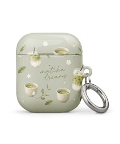 Matcha Dreams Silicone AirPods Case