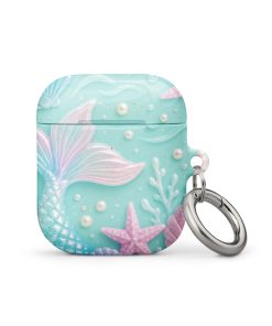 Alternative view of Mermaid Lagoon AirPods Case