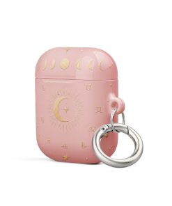 Alternative view of Pink Zodiac Glow AirPods Case