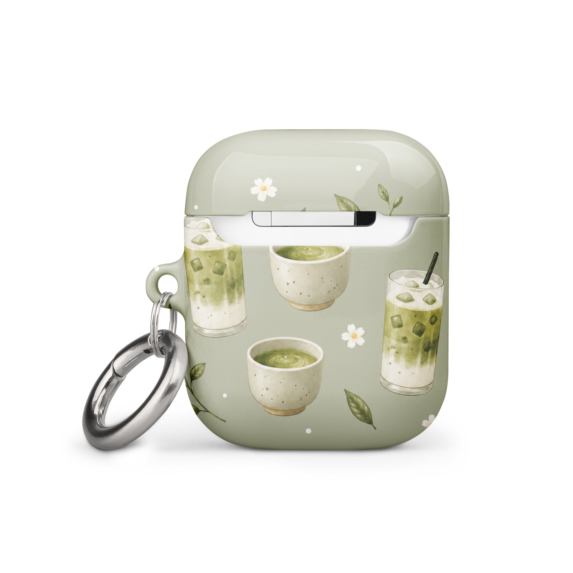 Matcha Dreams Silicone AirPods Case - Image 7
