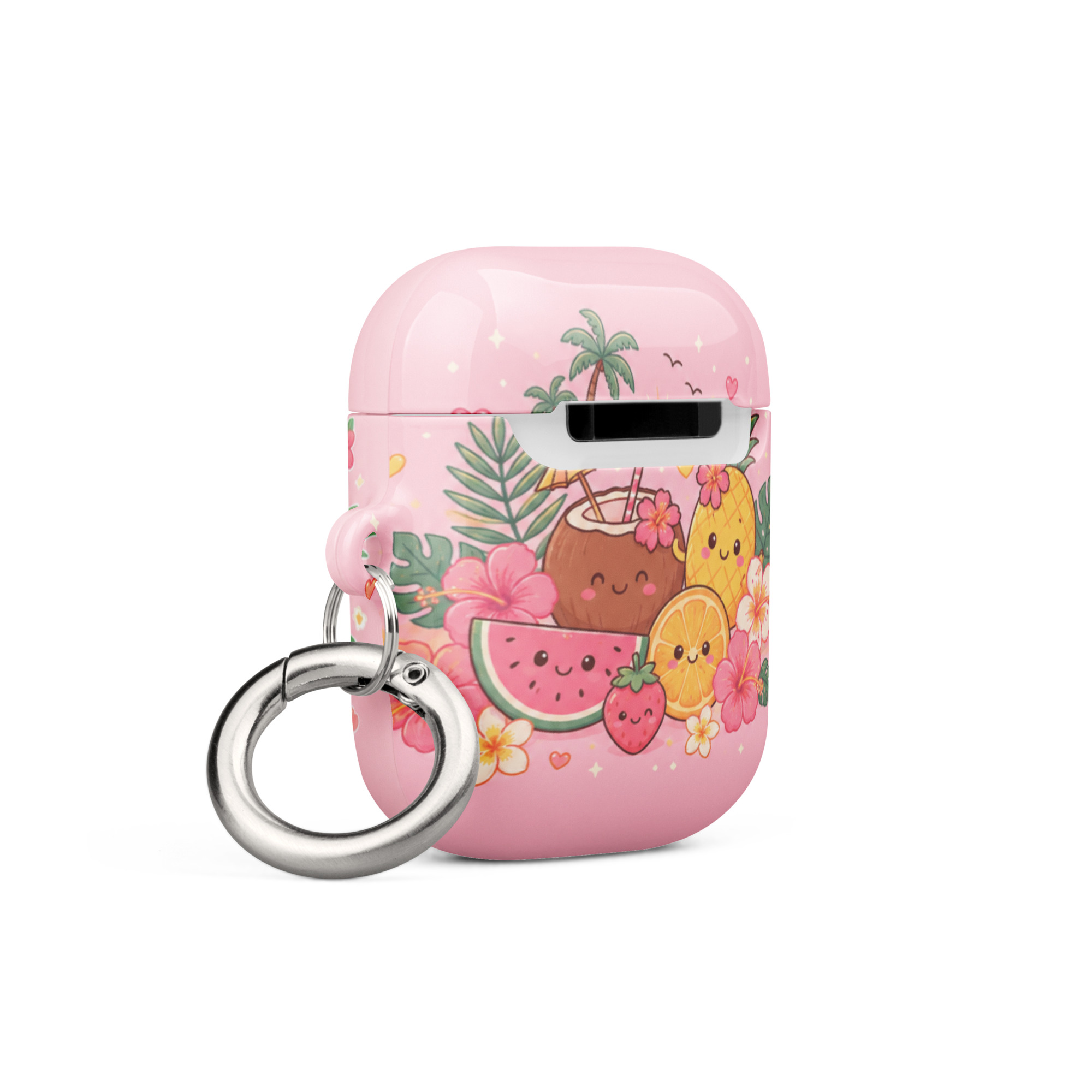 Sorbet Summer Island Silicone AirPods Case - Image 8