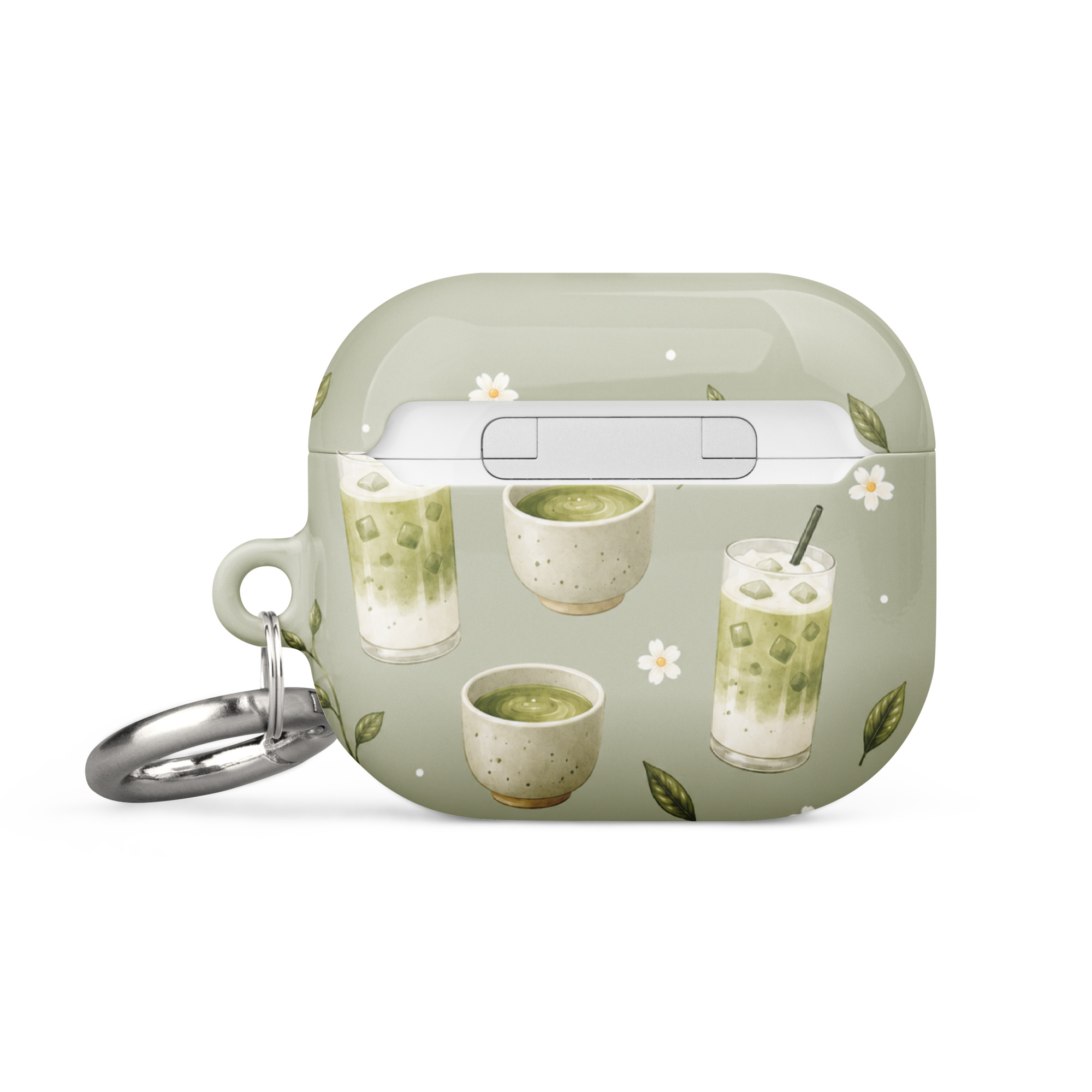 Matcha Dreams Silicone AirPods Case - Image 11