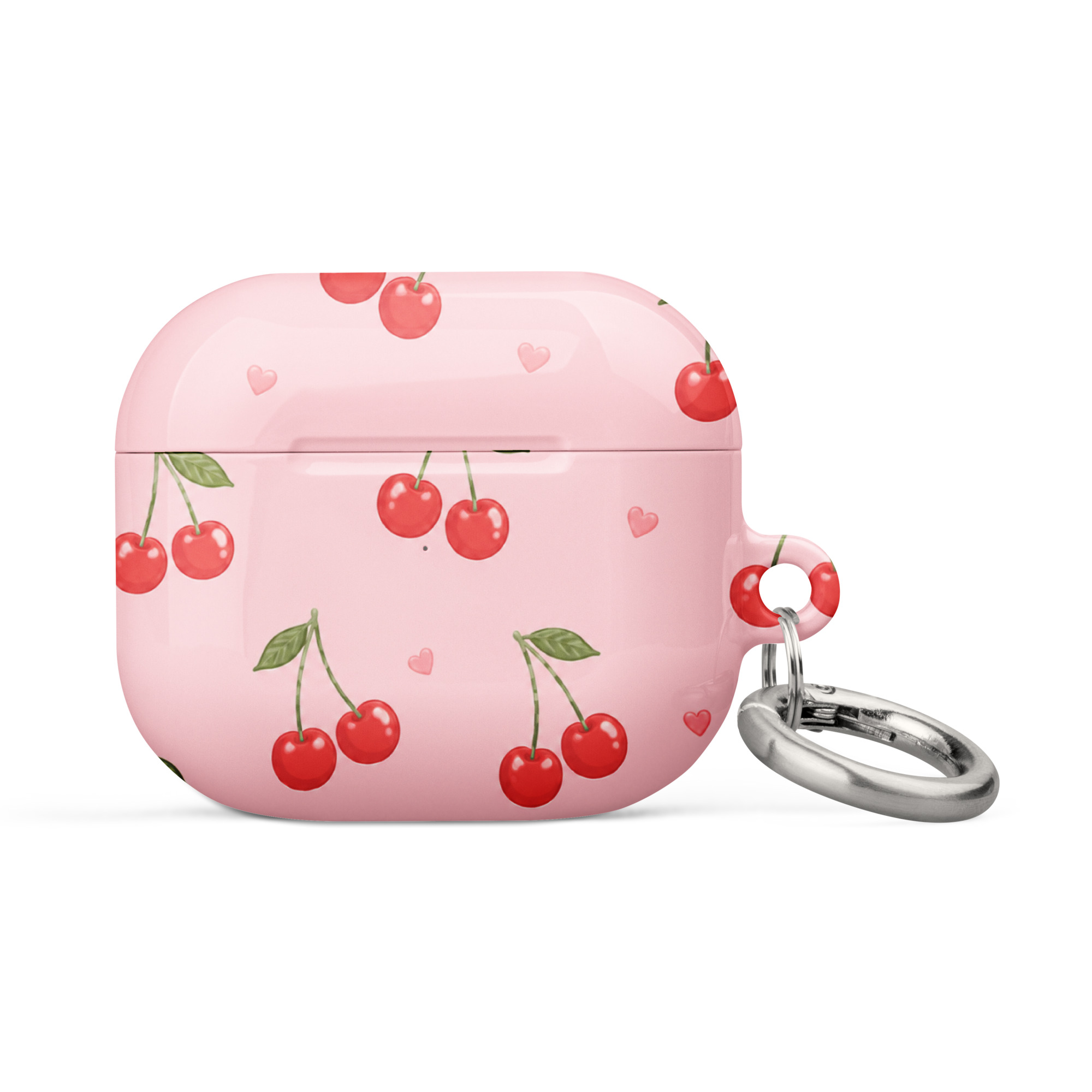 Sweet Cherry Pop Silicone AirPods Case