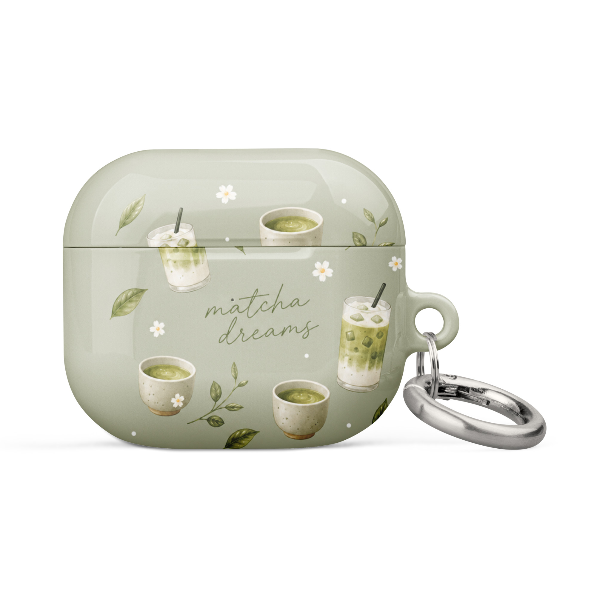 Matcha Dreams Silicone AirPods Case - Image 9