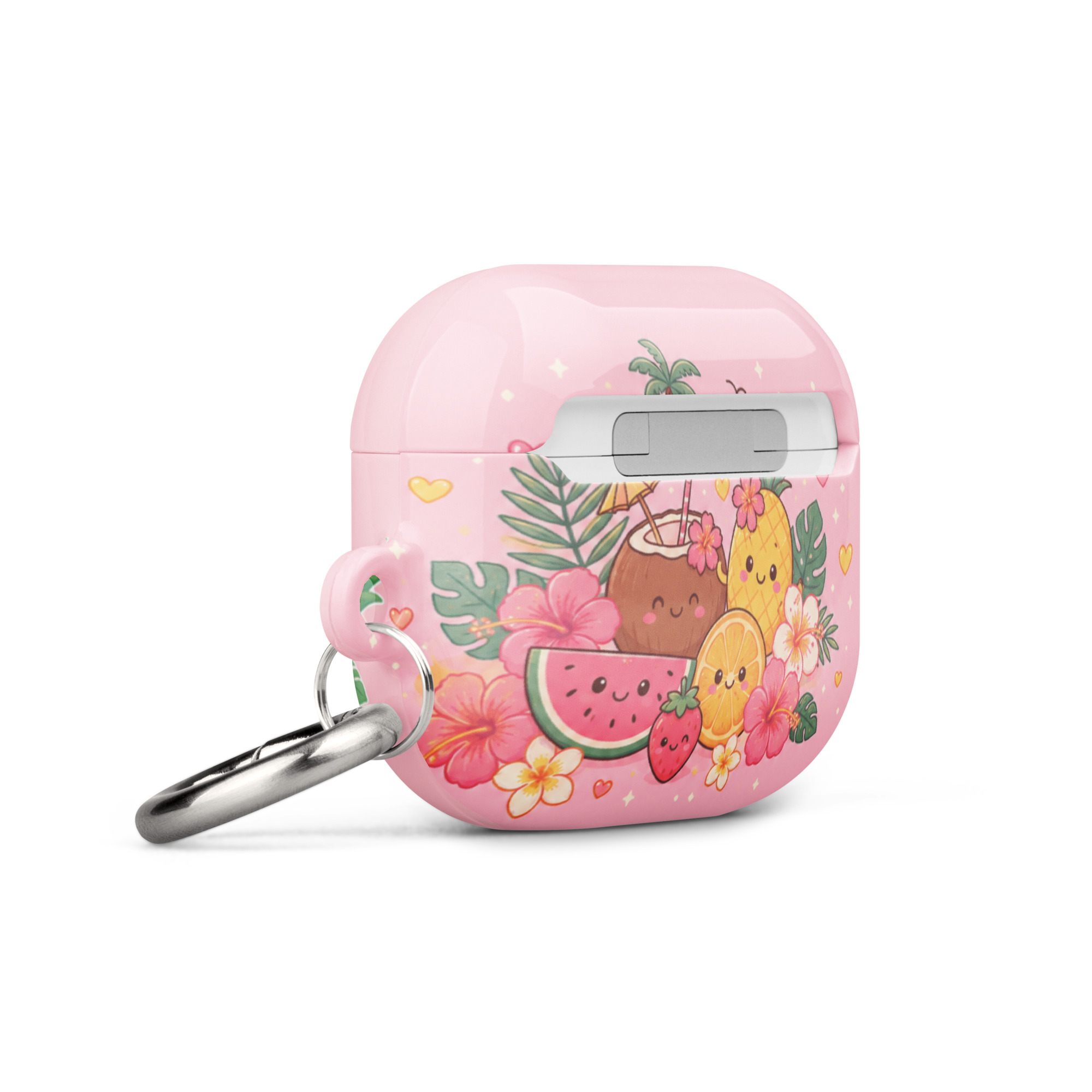 Sorbet Summer Island Silicone AirPods Case - Image 12