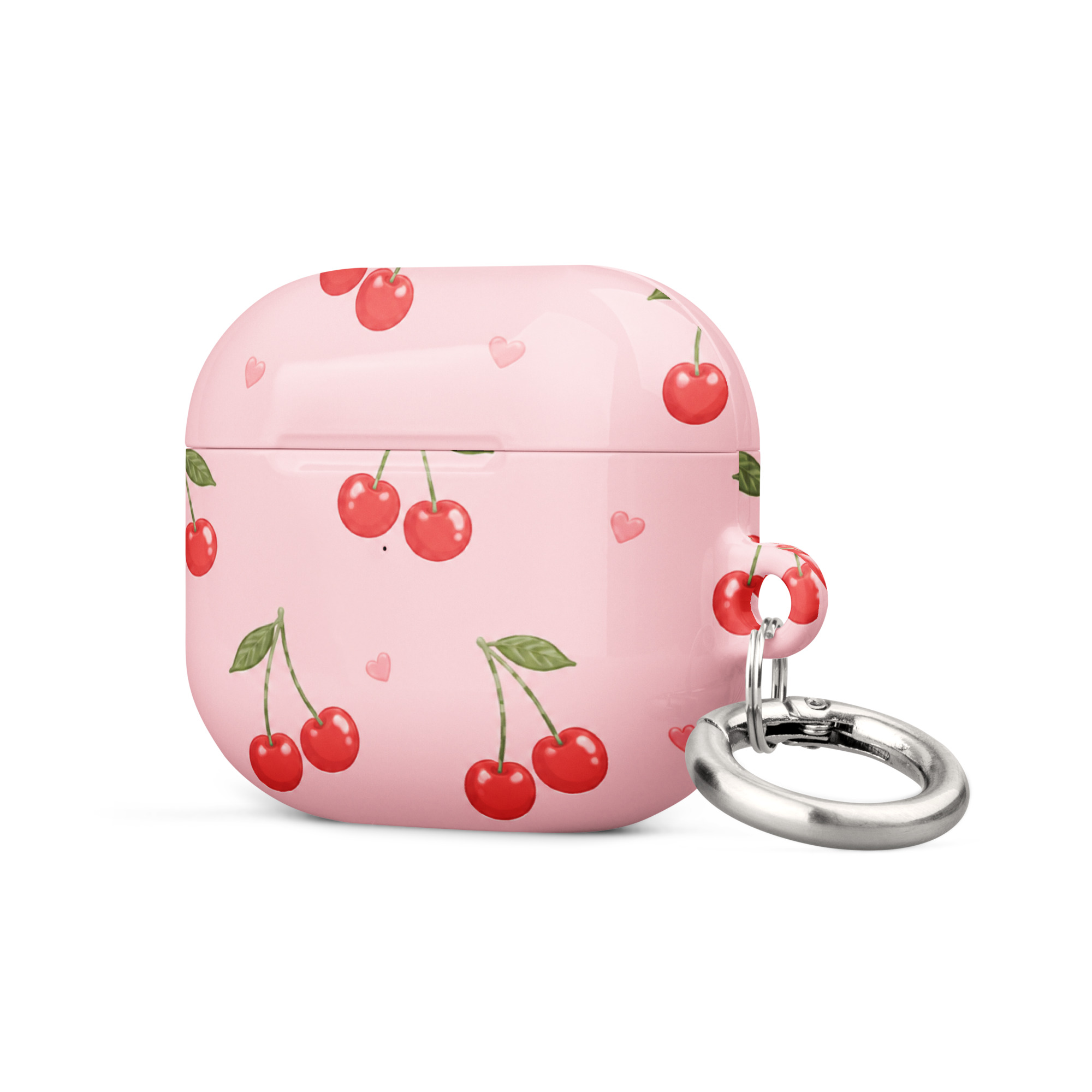 Sweet Cherry Pop Silicone AirPods Case - Image 10