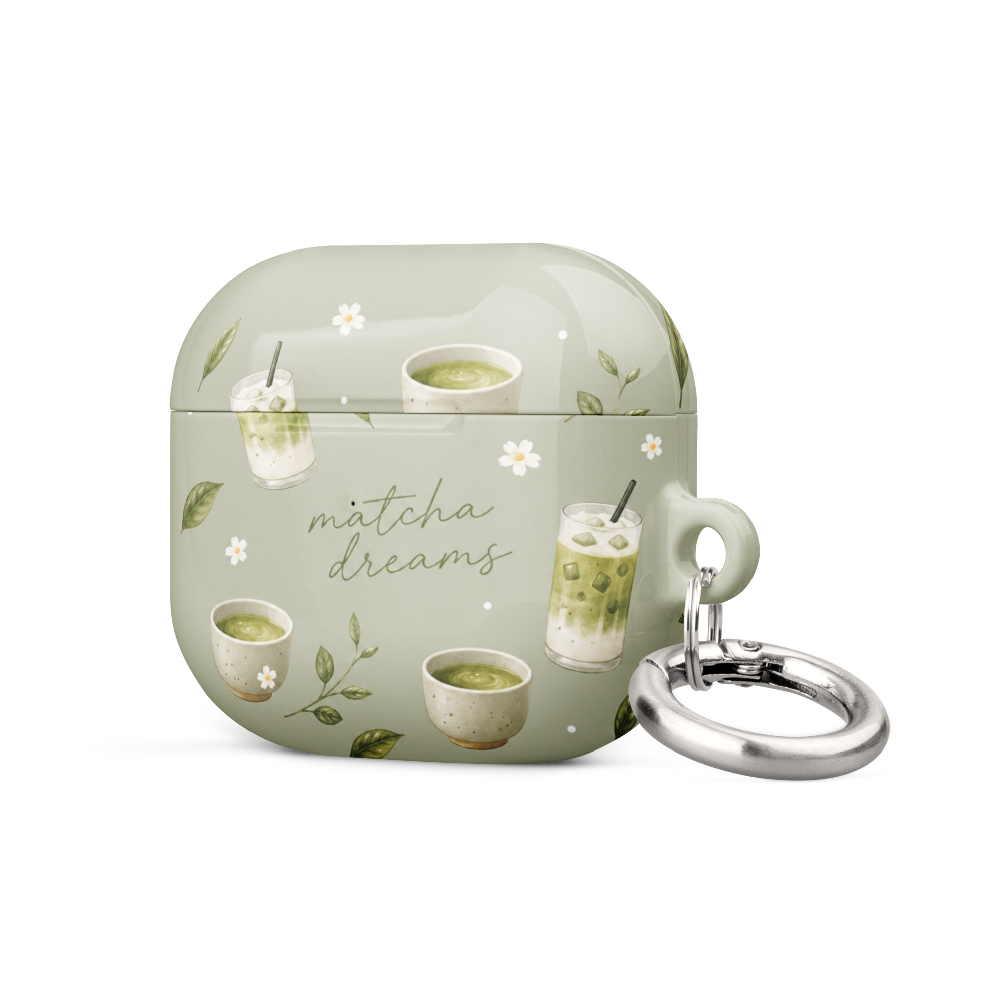 Matcha Dreams Silicone AirPods Case - Image 10