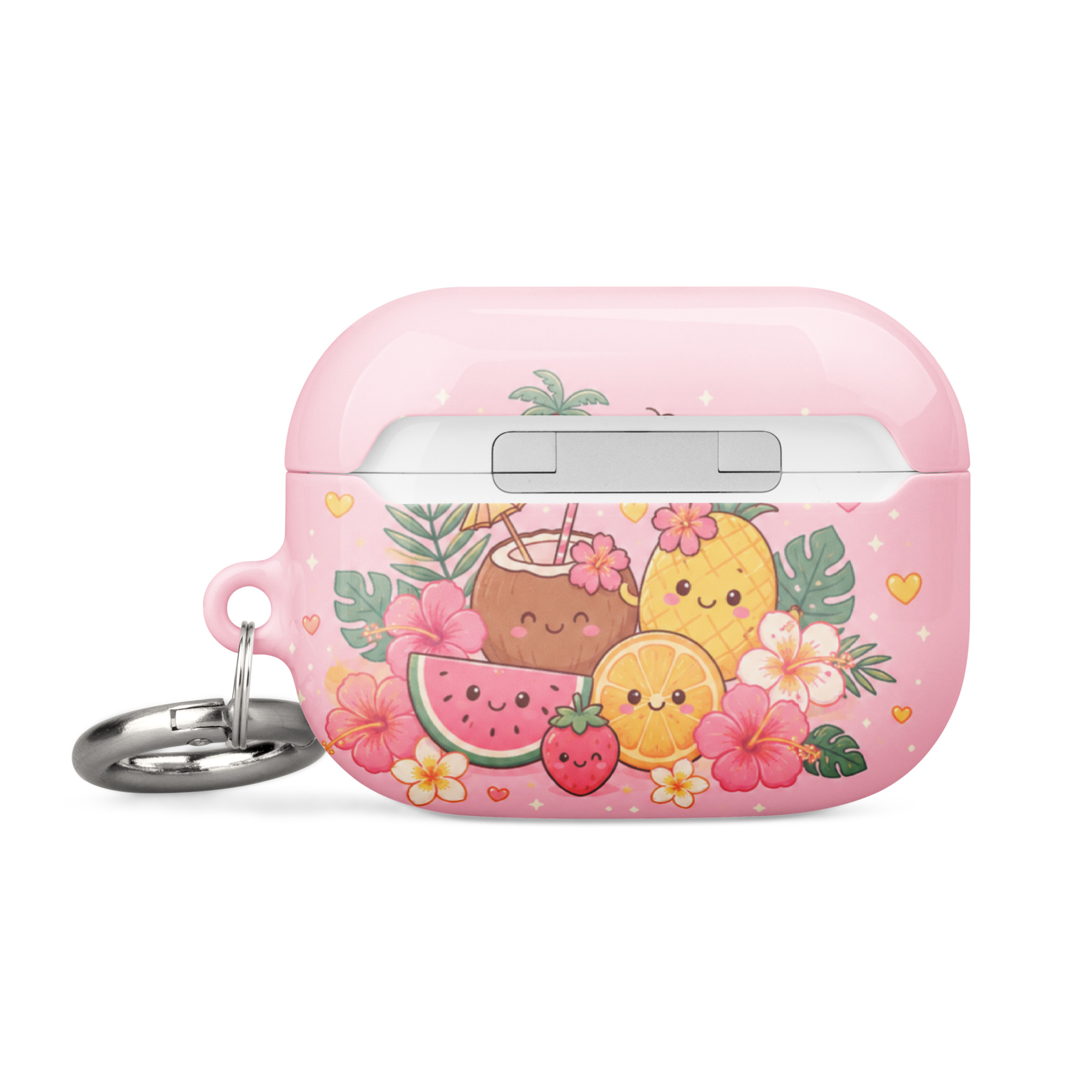 Sorbet Summer Island Silicone AirPods Case - Image 15