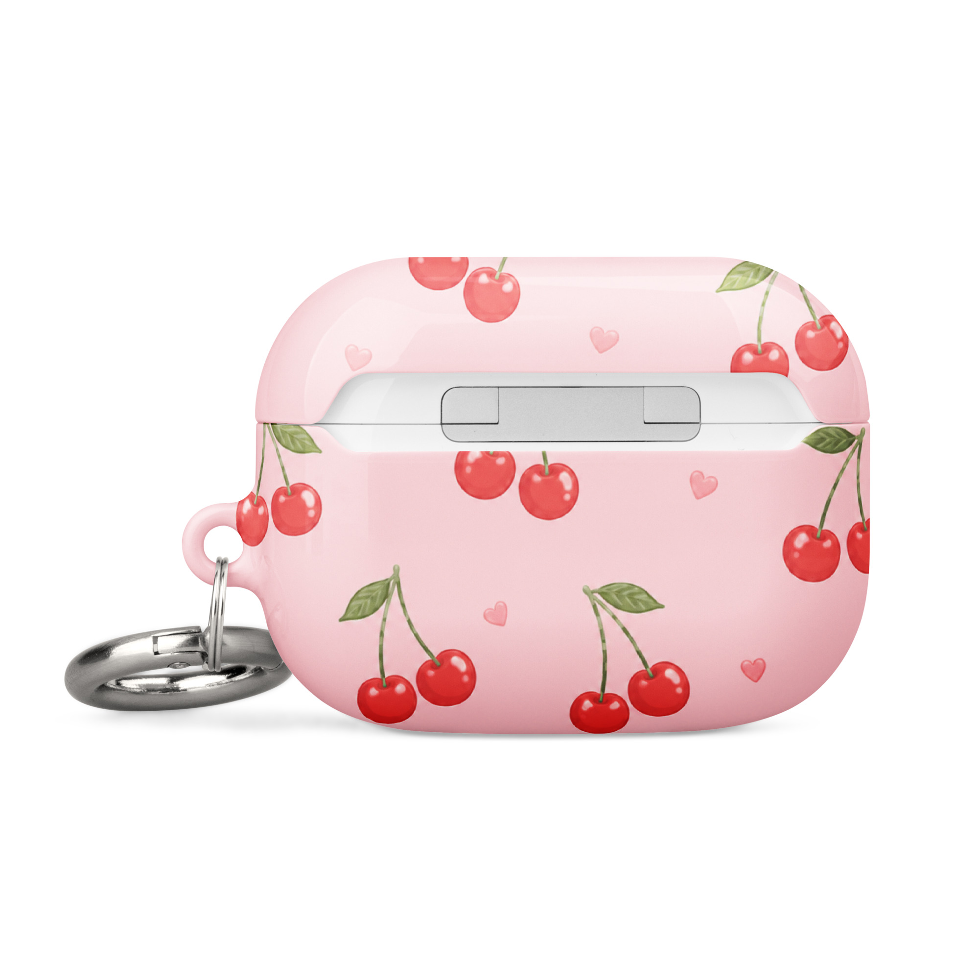 Sweet Cherry Pop Silicone AirPods Case - Image 15