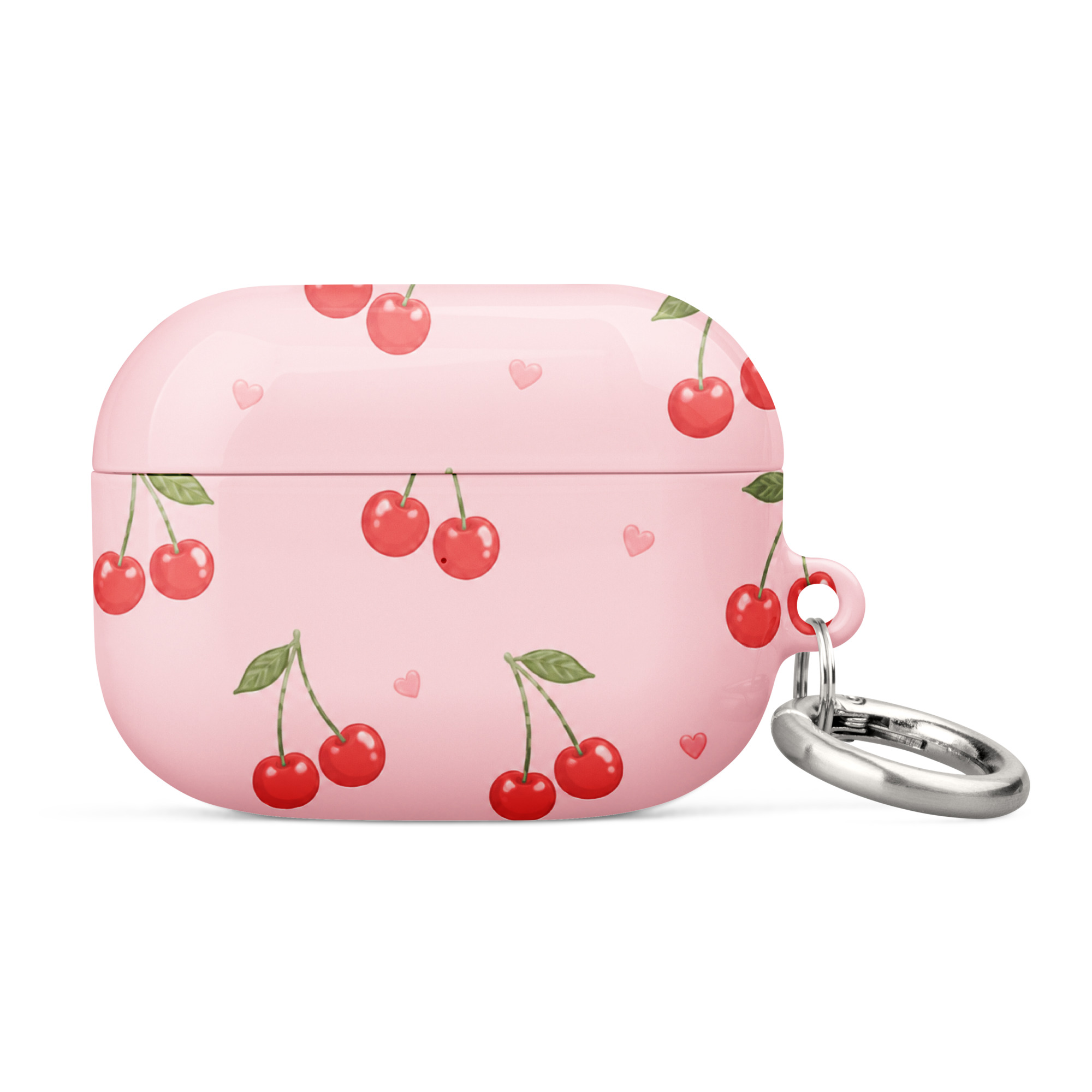 Sweet Cherry Pop Silicone AirPods Case - Image 13