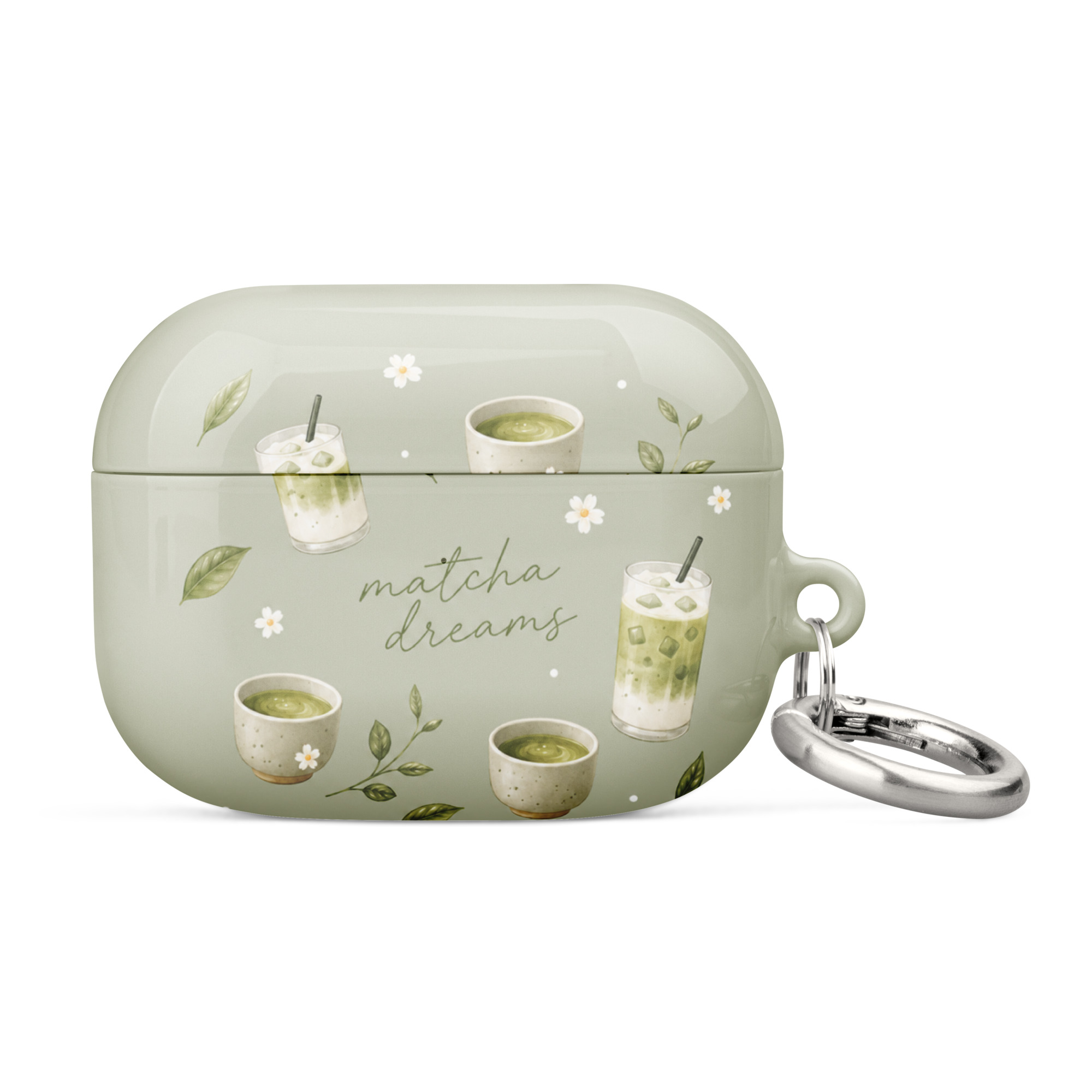 Matcha Dreams Silicone AirPods Case - Image 13