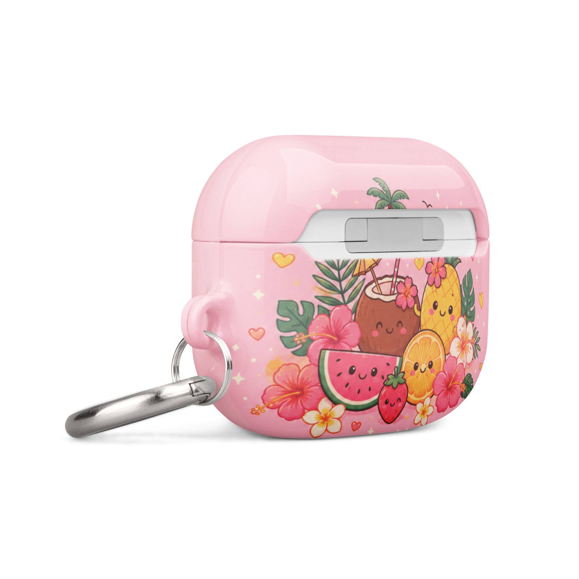 Sorbet Summer Island Silicone AirPods Case - Image 16