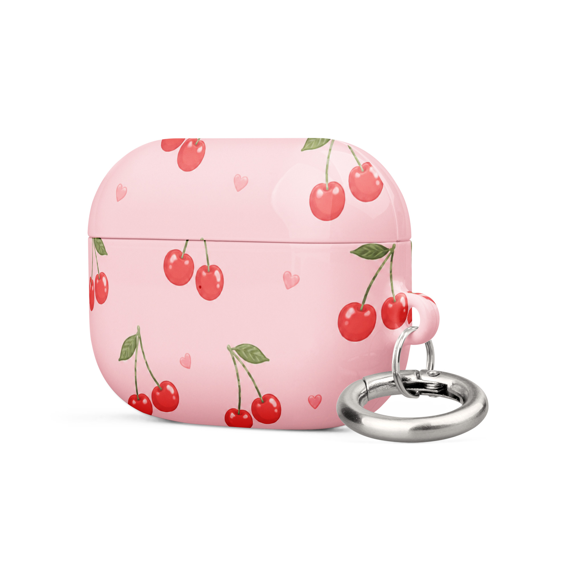 Sweet Cherry Pop Silicone AirPods Case - Image 14