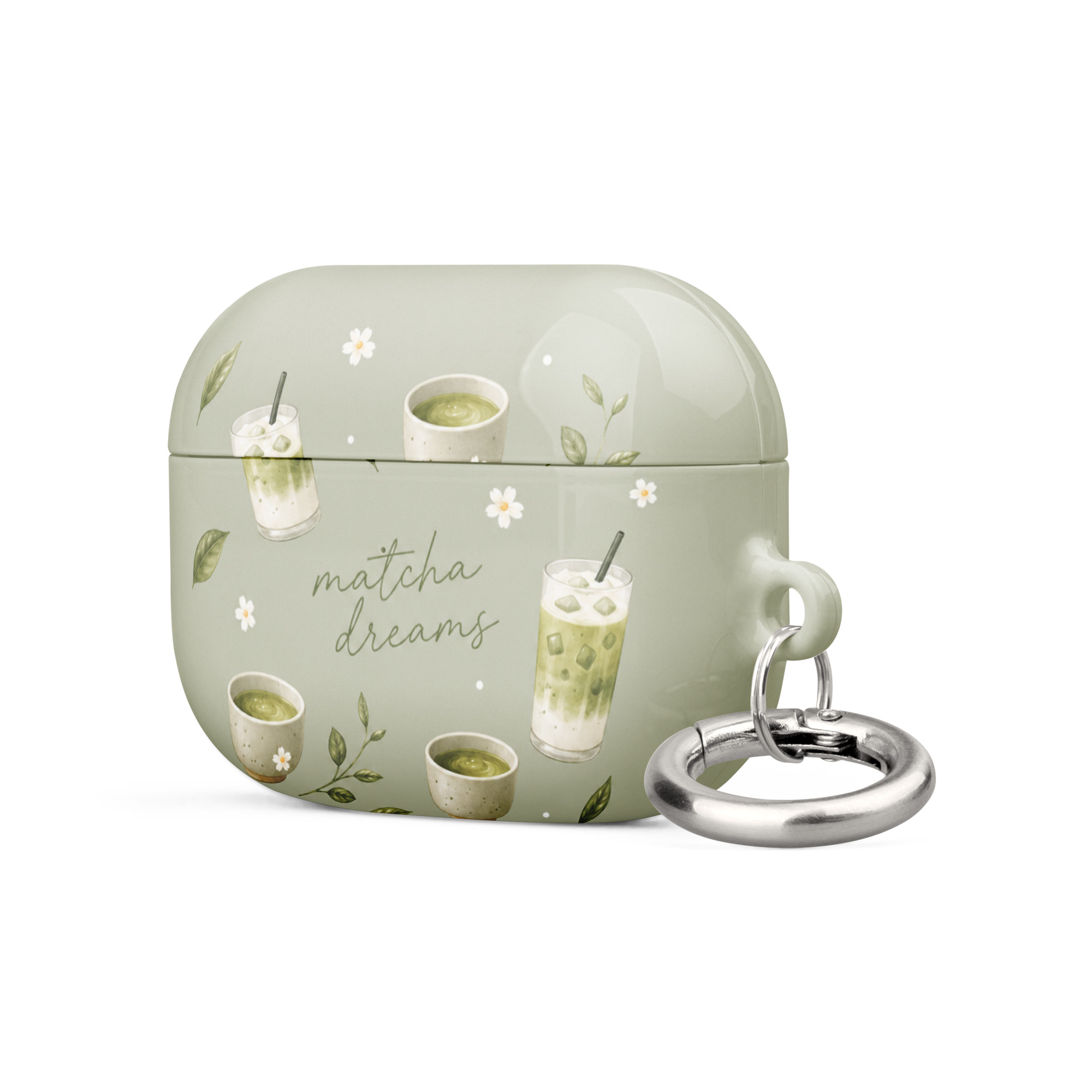 Matcha Dreams Silicone AirPods Case - Image 14