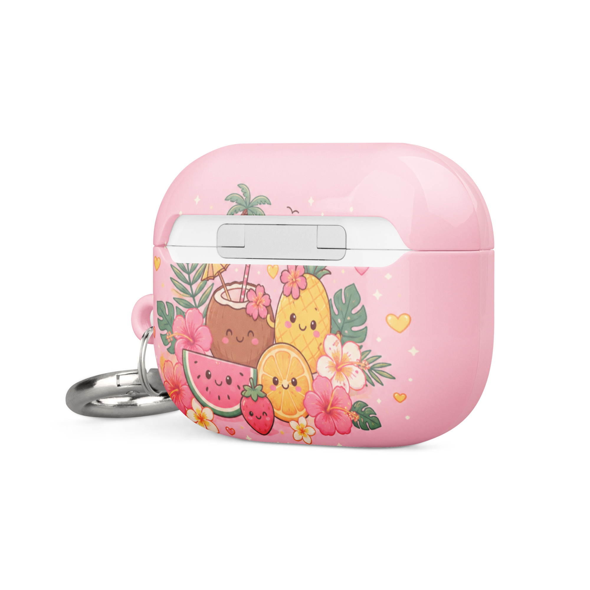 Sorbet Summer Island Silicone AirPods Case - Image 17