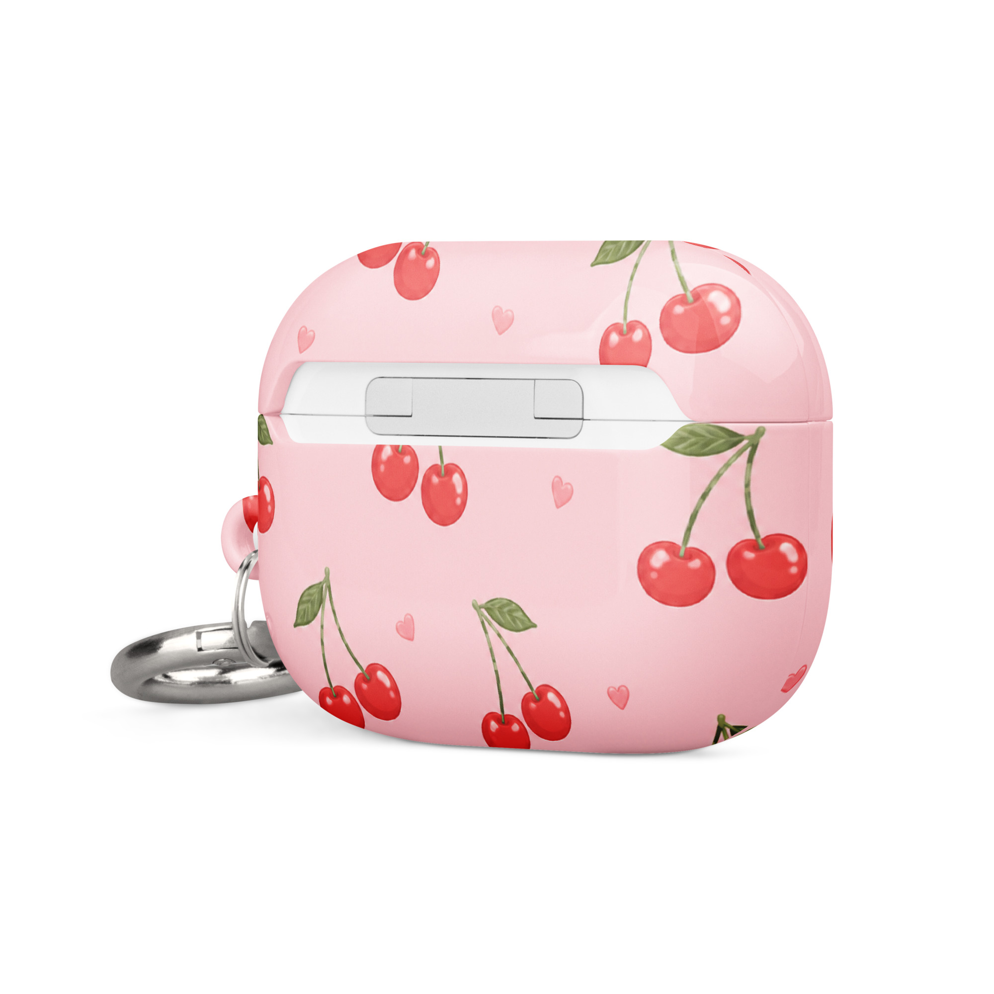 Sweet Cherry Pop Silicone AirPods Case - Image 17