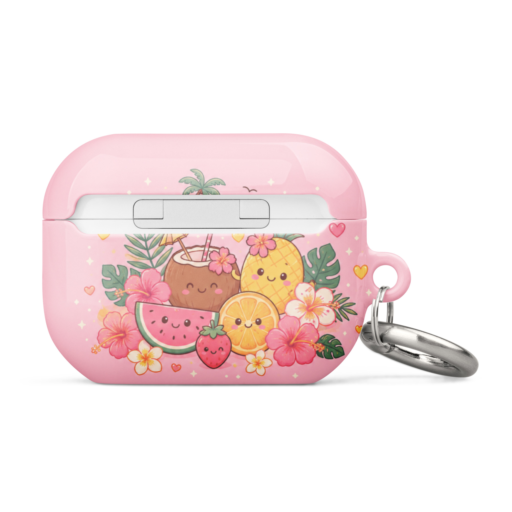 Sorbet Summer Island Silicone AirPods Case - Image 20
