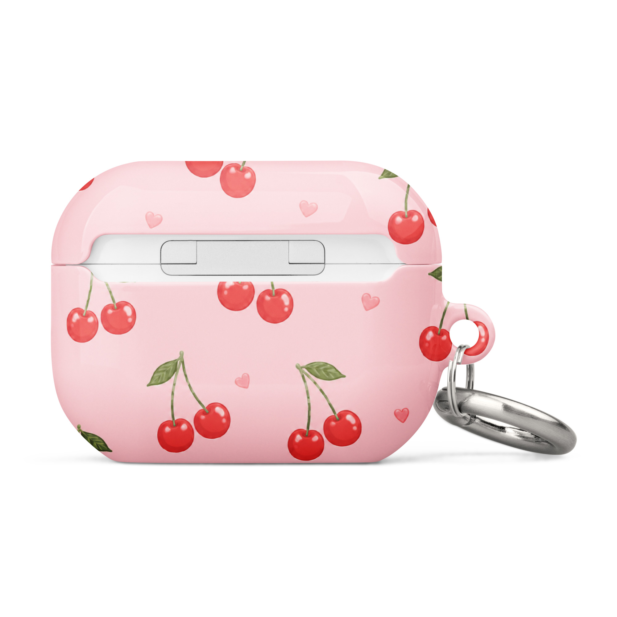 Sweet Cherry Pop Silicone AirPods Case - Image 20