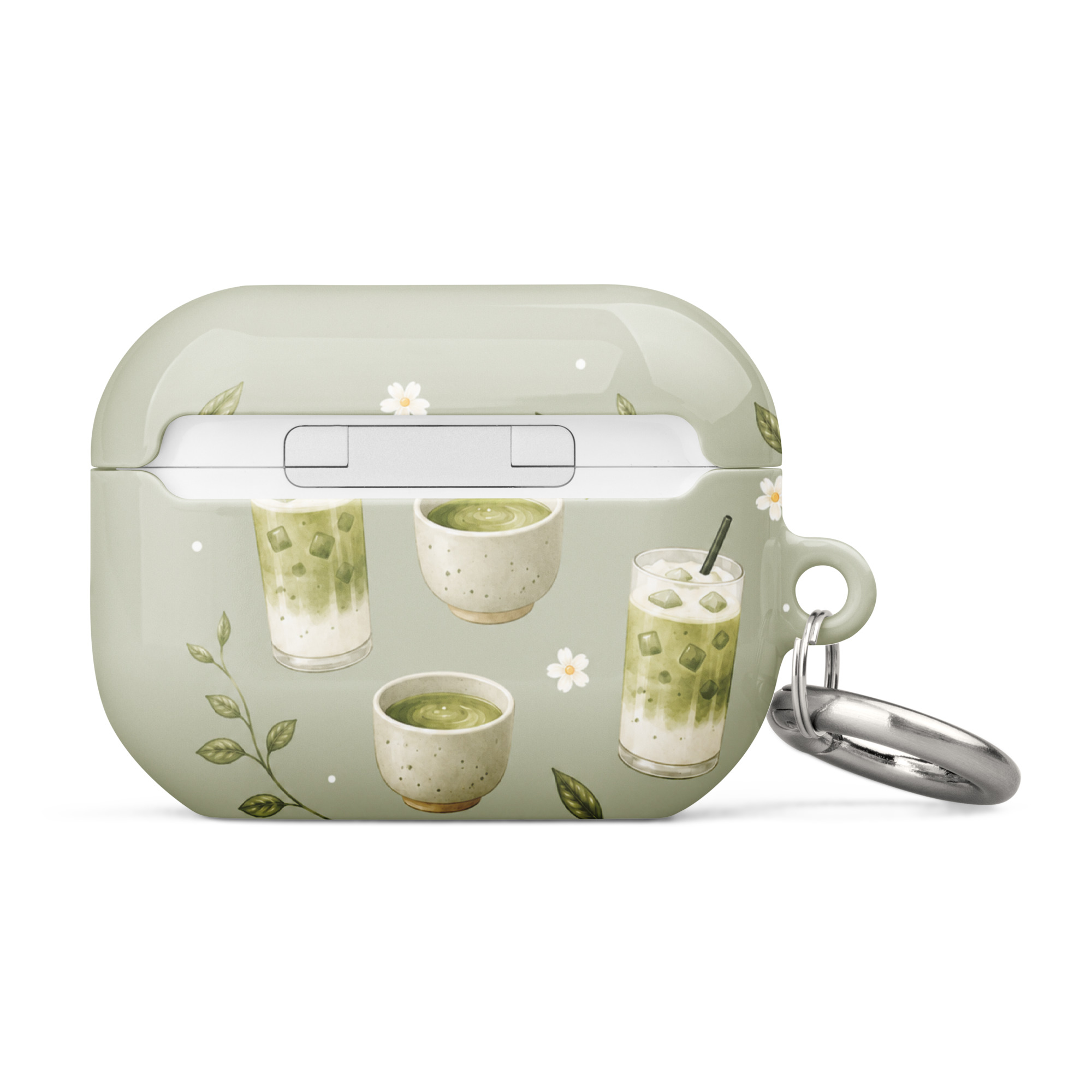 Matcha Dreams Silicone AirPods Case - Image 20