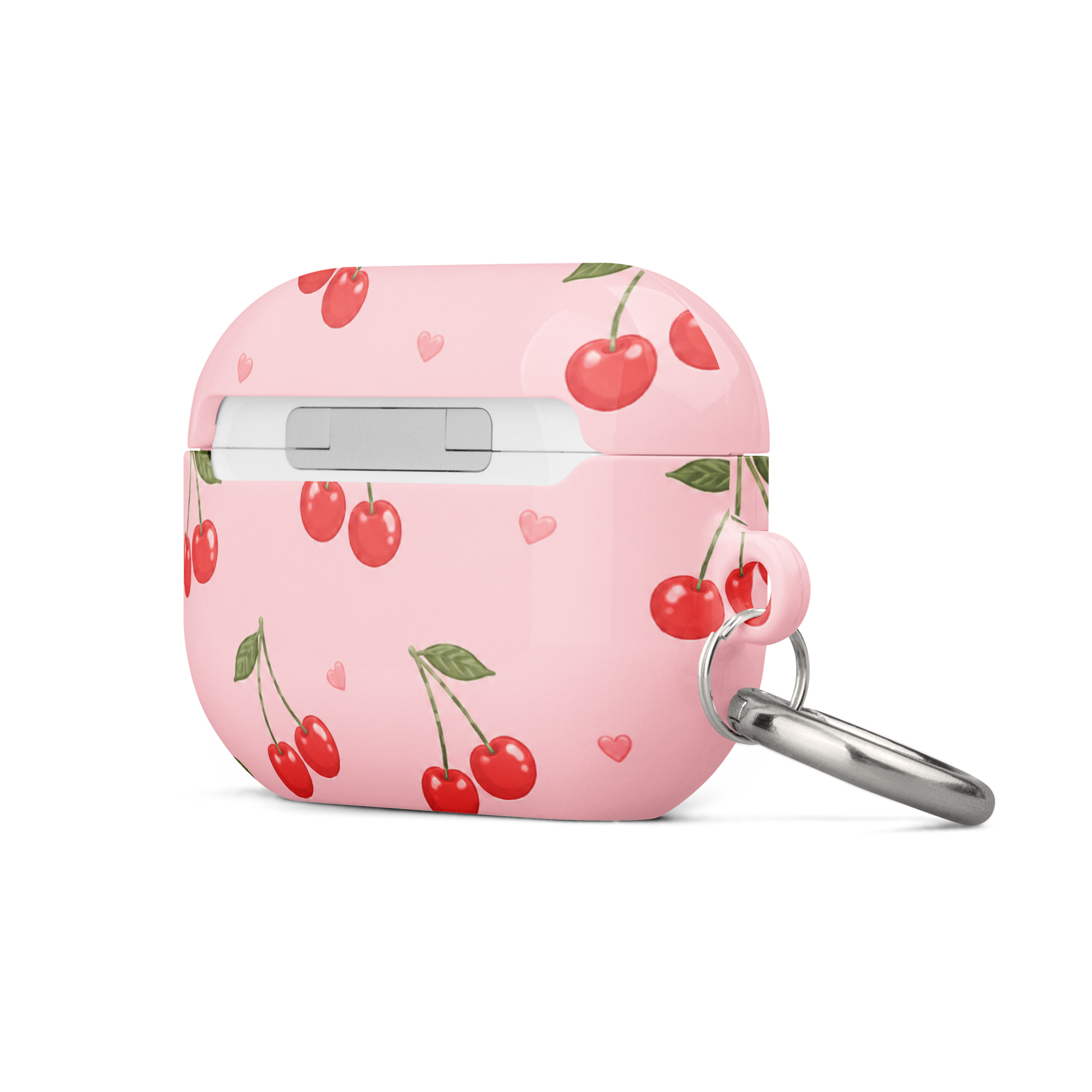 Sweet Cherry Pop Silicone AirPods Case - Image 21
