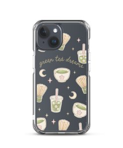 Green Tea Dreams Clear Case for iPhone