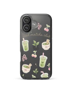 Iced Matcha Club  Clear Case for iPhone
