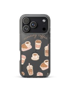 Morning Coffee Clear Case for iPhone