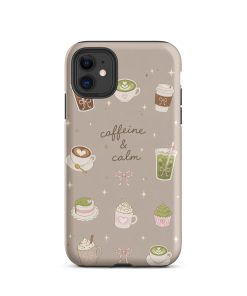 Alternative view of Caffeine & Calm Tough Case for iPhone