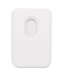 Alternative view of Fruity Pastel Vegan MagSafe Wallet — Slim Phone Card Holder with Watercolor Fruit Pattern