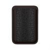 MagSafe Vegan Card Wallet — Black Leopard Print