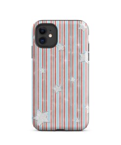Alternative view of Glitter Star Stripe iphone Case