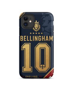Alternative view of Bellingham 10 England Royal iPhone Case